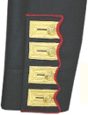 USMC Officer's Dress Frock Coat (Union) for all officer's except Commandant, sleeve detail