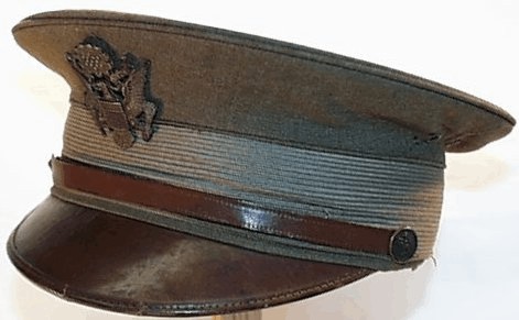 World War Officer's Visor Hat